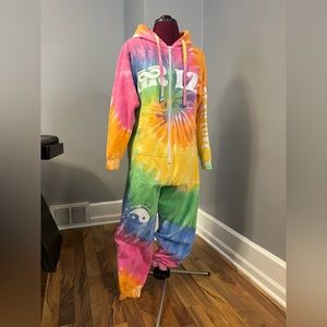 GRIZ (EDM) Winter onesie ! Size Small! NEVER WORN !
